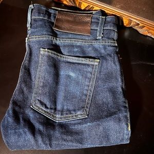 Naked and famous used jeans size 32